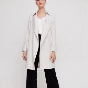 Aritzia Babaton Maximo trench coat in Denude (size M)